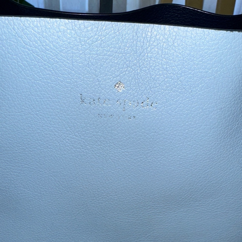 Kate Spade Reversible, Two Tote Blue Bag - Picture 2 of 16